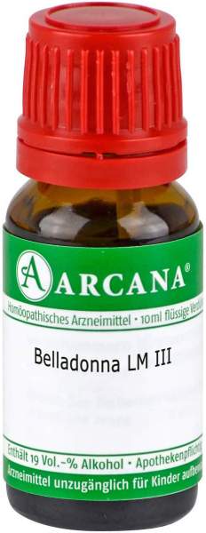 Belladonna LM 3 Dilution 10 ml