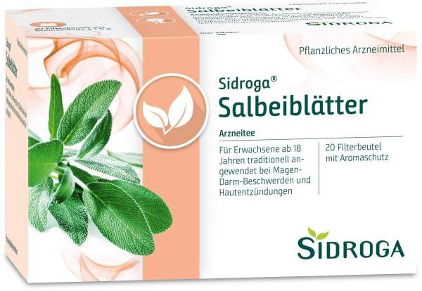 Sidroga Salbeiblätter Tee 20 Filterbeutel