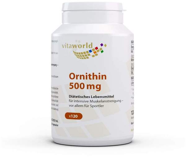 Ornithin 500 mg Kapseln