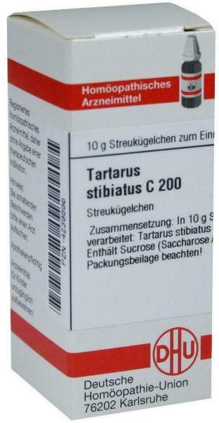 Tartarus Stibiatus C 200 Globuli