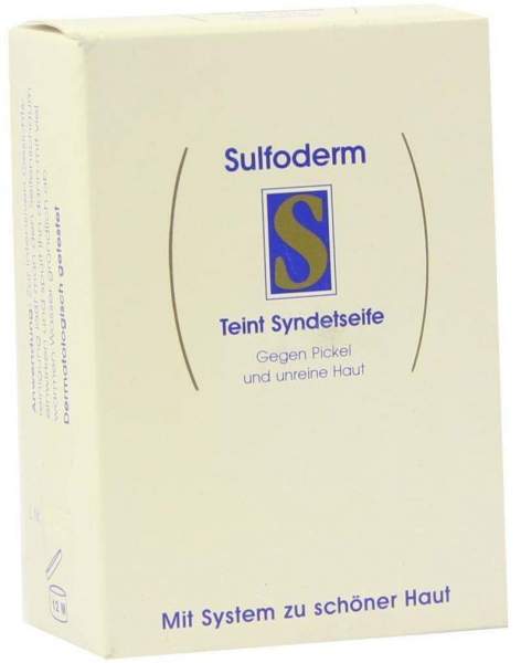 Sulfoderm S Teint Syndets 100 G Seife