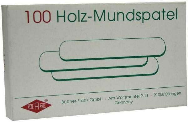 Holzmundspatel 100 Stück