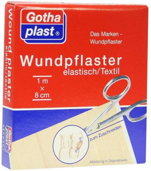 Gothaplast Wundpflaster Elastisch 1 M X 8 cm