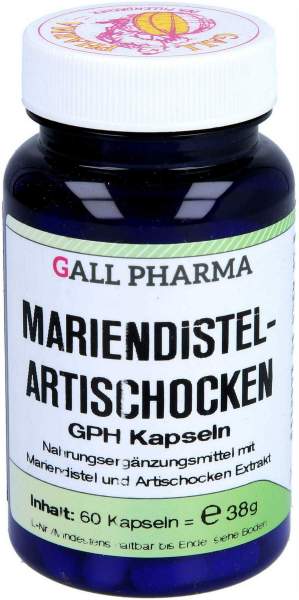 Mariendistel Artischocken Gph Kapseln 60 Stück