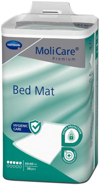 Molicare Premium Bed Mat 5 Tropfen 60 X 60 cm 30 Stück