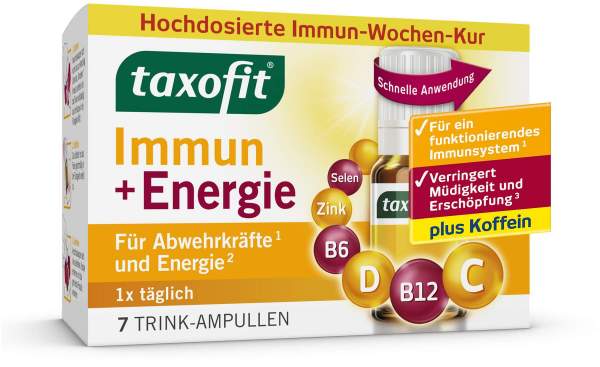 Taxofit Immun &amp; Energie 7 Trinkampullen