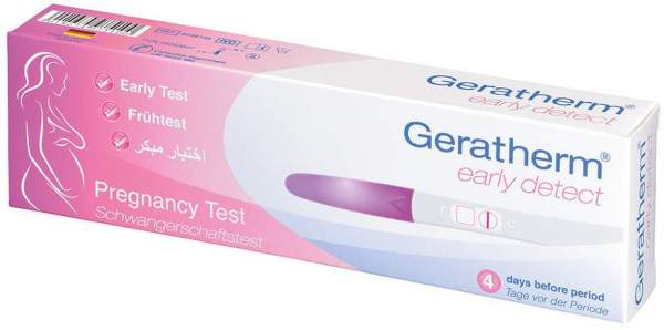 Geratherm Early Detect Schwangerschafts-Frühtest 1 Stück