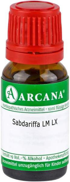 Sabdariffa LM 60 Dilution 10 ml
