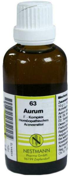 Aurum F Komplex Nr. 63 50 ml Dilution