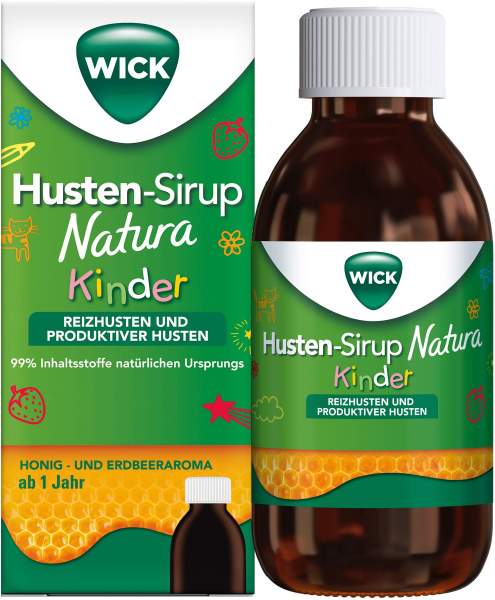 Wick Husten-Sirup Natura Kinder 140 ml