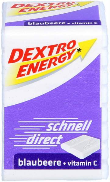 Dextro Energy Blaubeere Würfel 1 Stück