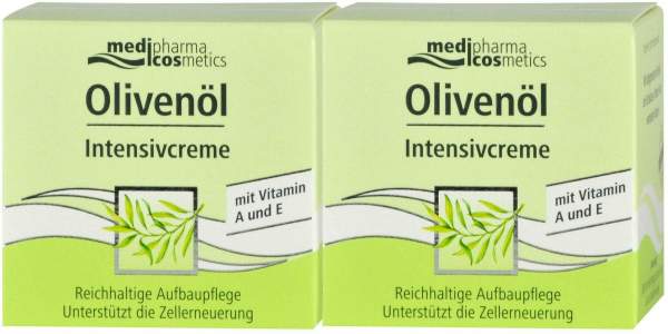 Olivenöl Intensivcreme 2 x 50 ml