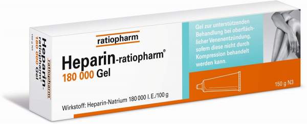 Heparin-ratiopharm 180000 150 g Gel