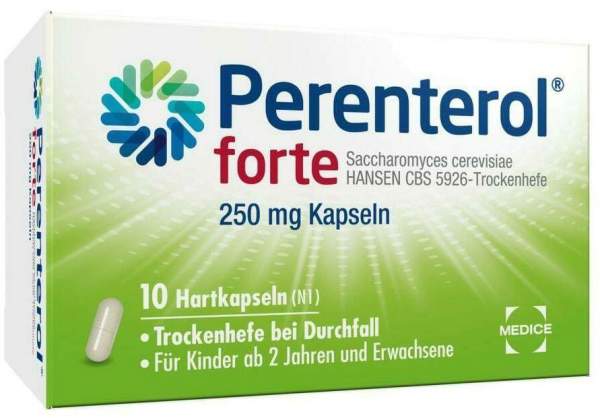 Perenterol forte 250 mg 10 Kapseln