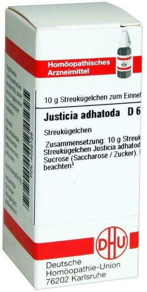 Dhu Justicia Adhatoda D12 Globuli