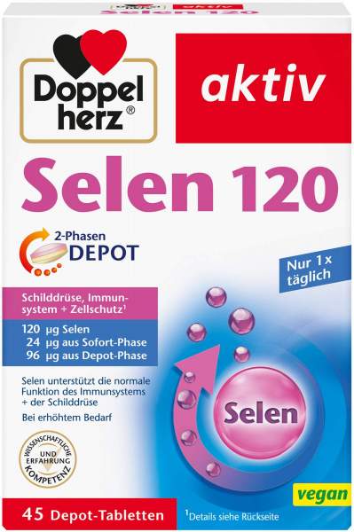 Doppelherz Selen 120 2-Phasen Depot 45 Tabletten