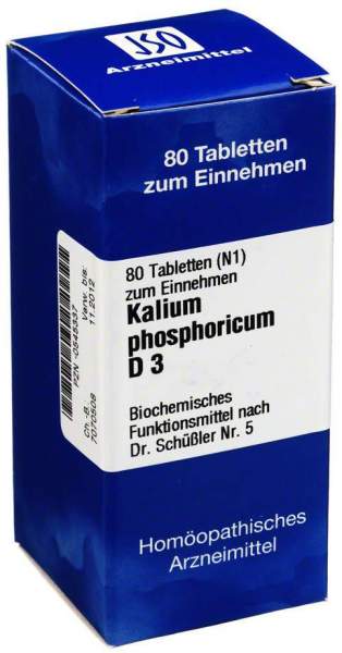 Biochemie Iso 5 Kalium Phosphoricum D3 80 Tabletten
