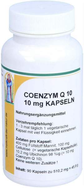 Q10 Coenzym 10 mg 90 Kapseln