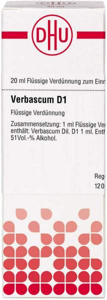 Dhu Verbascum D1 20 ml Dilution