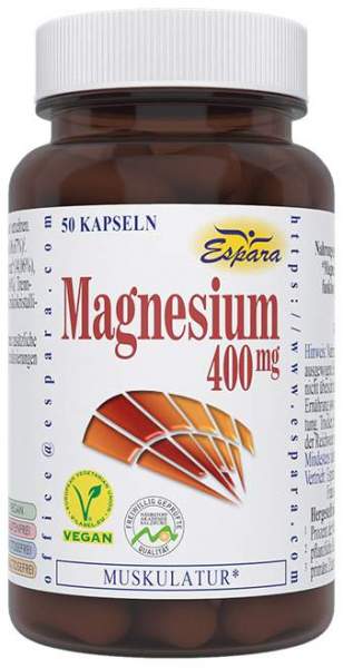 Magnesium 400 50 Kapseln
