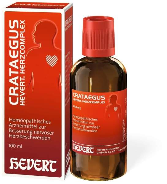 Crataegus Hevert Herzkomplex 100 ml Tropfen