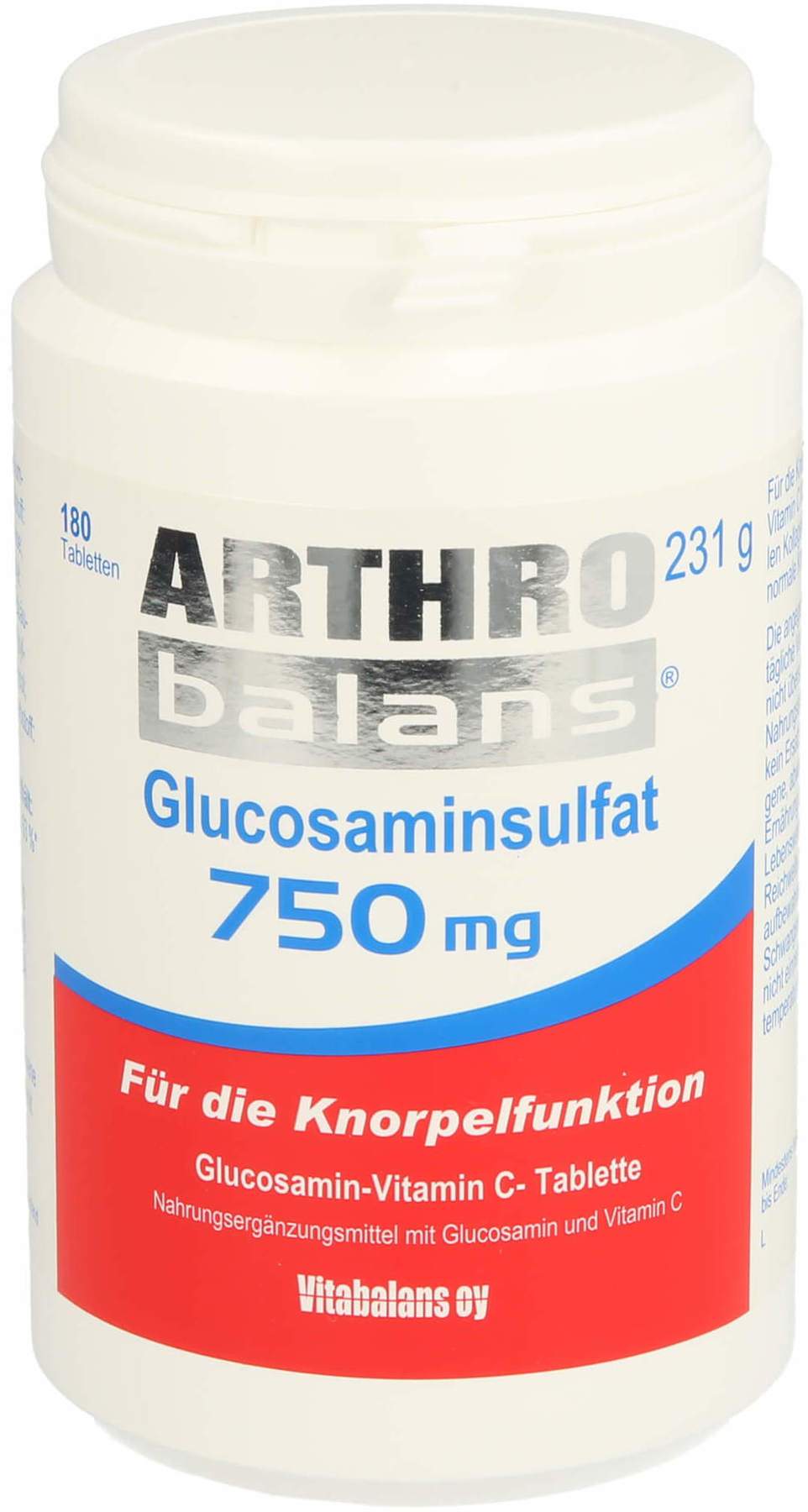 Arthro Balans 750 mg 180 Tabletten kaufen | Volksversand Versandapotheke