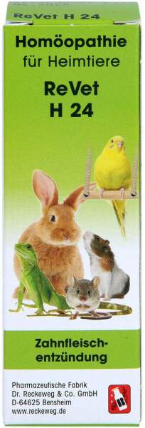 Revet H 24 Globuli F.Heimtiere 10g