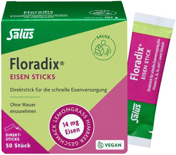 Floradix Eisen Sticks 50 Stück