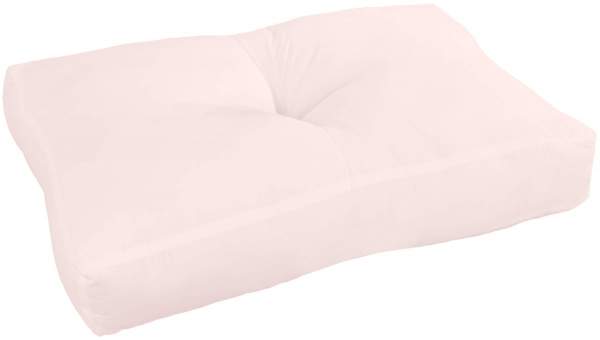 Rückenschläferkissen mit Baumwollbezug 1 Stück