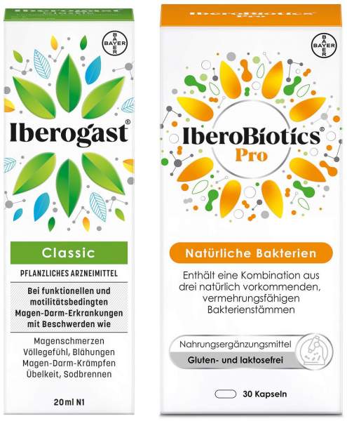 Iberogast Classic 20 ml + Iberobiotics Pro 30 Kapseln