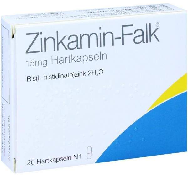 Zinkamin Falk 20 Hartkapseln