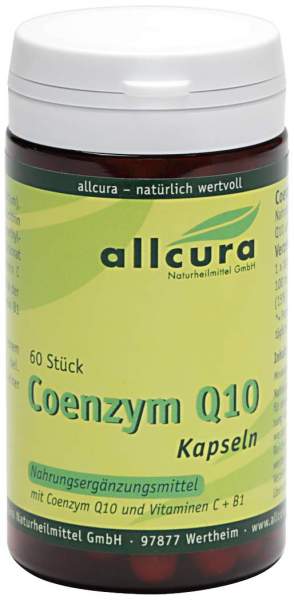 Coenzym Q10 100 mg 60 Kapseln