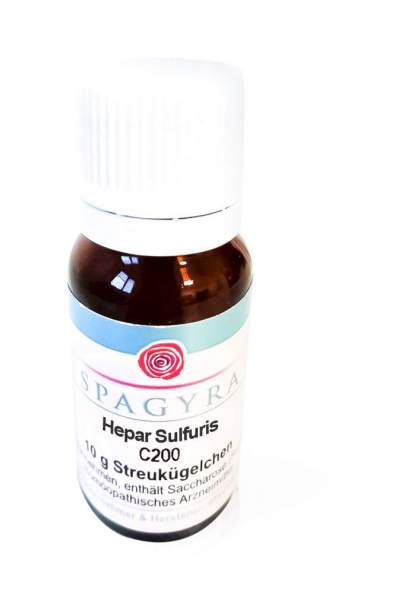 Hepar Sulfuris C 200 Globuli