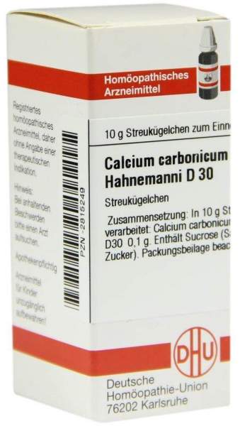 Calcium Carbonicum Hahnemanni D30 10 G Globuli