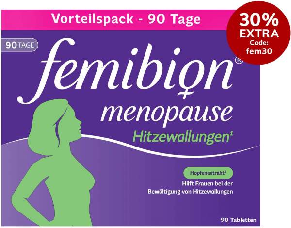 Femibion Menopause Hitzewallungen 90 Tabletten