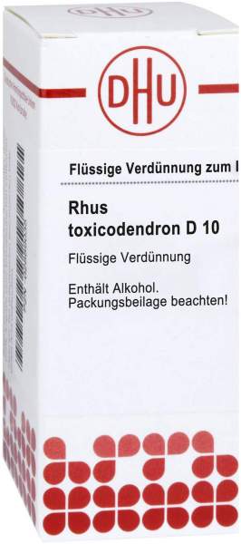 Rhus Toxicodendron D 10 Dilution