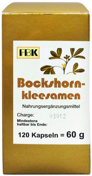 Bockshornkleesamen Kapseln 120 Stück