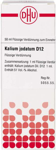 Kalium Jodatum D 12 Dilution 50 ml
