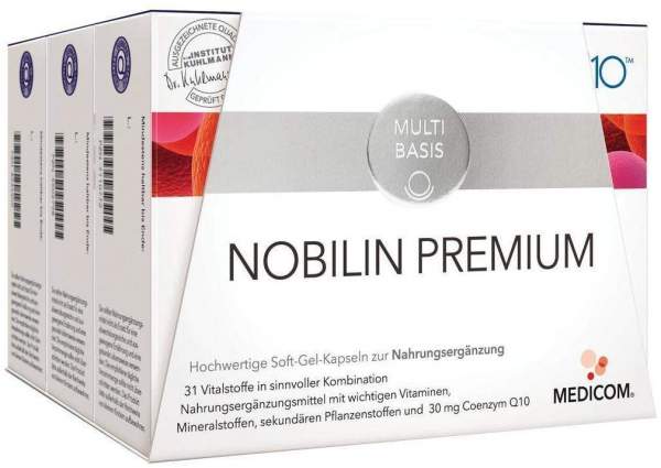 Nobilin Premium Kombipackung 3 X 60 Kapseln