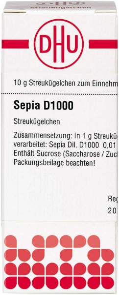 Dhu Sepia D1000 10 G Globuli