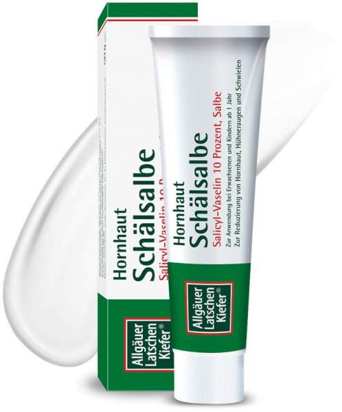 Allgäuer Latschenkiefer Hornhaut 50 G Schälsalbe