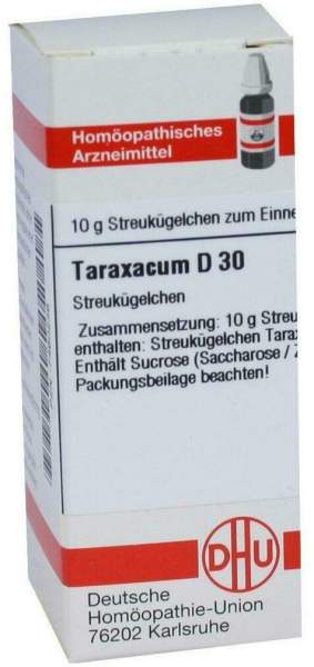 DHU Taraxacum D30 10 g Globuli