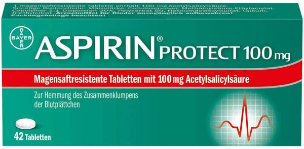 Aspirin Protect 100 mg 42 magensaftresistente Tabletten