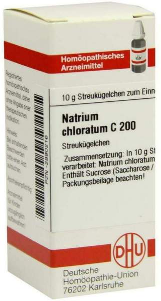 Dhu Natrium Chloratum C200 10 G Globuli