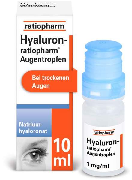 Hyaluron-ratiopharm 10 ml Augentropfen