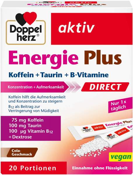 Doppelherz aktiv Energie Plus DIRECT 20 Pellets