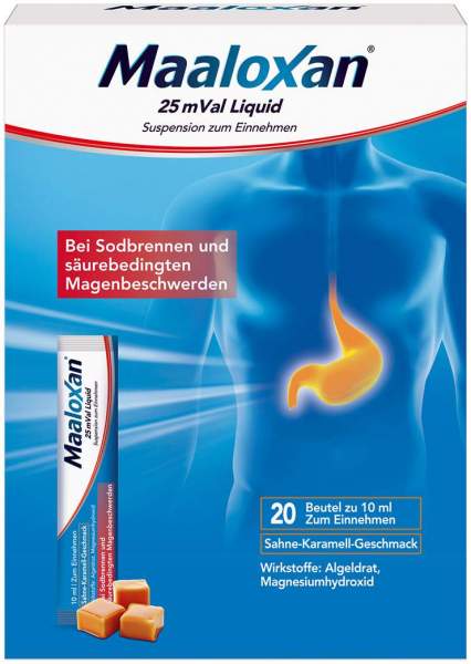 Maaloxan 25 mVal 20 x 10 ml Liquid