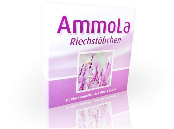 Ammola Riechstäbchen 10 X 0,4 ml Riechampullen