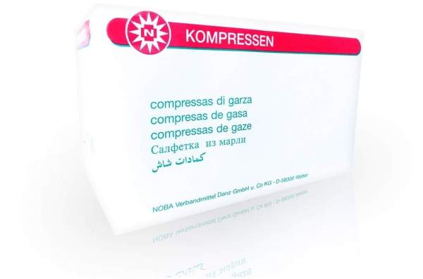 Mullkompressen 10x20cm 8-Fach Unsteril
