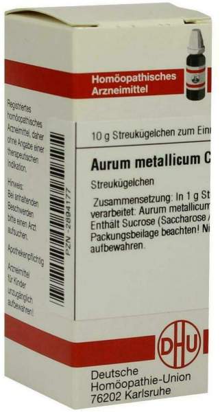 Dhu Aurum Metallicum C30 Globuli